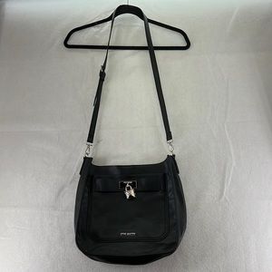Steve Madden Bjessi Crossbody Hobo Purse Black